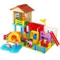 thumbnail image 2 of Bloques de construcción grandes para patio de juegos, piezas giratorias, tobogán creativo educativo, columpio, escalera, balancín, ladrillos compatibles, juguete para niños, regalos para niños, 2 of 5