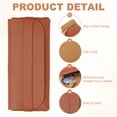 thumbnail image 3 of 2 Piezas de Fundas Suaves para Gafas, Funda de Cuero para Gafas de Sol, Bolsa Portátil para Gafas para Mujeres y Hombres (Marrón), 3 of 7