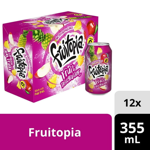 Fruitopia Fruit Integration 12x341mL