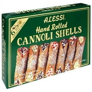 Alessi Large Cannoli Shells, 3-Ounce Boxes (Pack of 12)