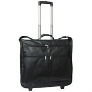 Best Wheeled Garment Bags - Black Wheeled Leather Garment Bag Review 