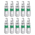 thumbnail image 1 of Uxcell 10pcs Punta de destornillador cuadrada SQ2 1/4" Hex Shank 25mm/1" Longitud Magnética Cabeza Hexagonal de 4 Puntos Puntas de Acero S2 Destornillador Eléctrico, 1 of 6
