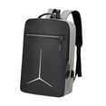 thumbnail image 1 of Mochila para computadora portátil Salvador Interfaz USB Malla portátil Transpirable Correas de hombro ajustables 15.6 pulgadas Gris Mochila para portátil, 1 of 9