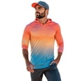 thumbnail image 2 of Yaoyar Fishing Shirts for Men Novelty Fish Graphic Long Sleeve Shirt UPF 50+ UV Sun Protection SPF Tops for Workout Hiking, 2 of 5