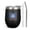 Matte-black-4, variant on 12oz Easter Egg Tumbler with Lid & Straw, Insulated Stainless Steel Wine Cup, [Easter Theme] Print