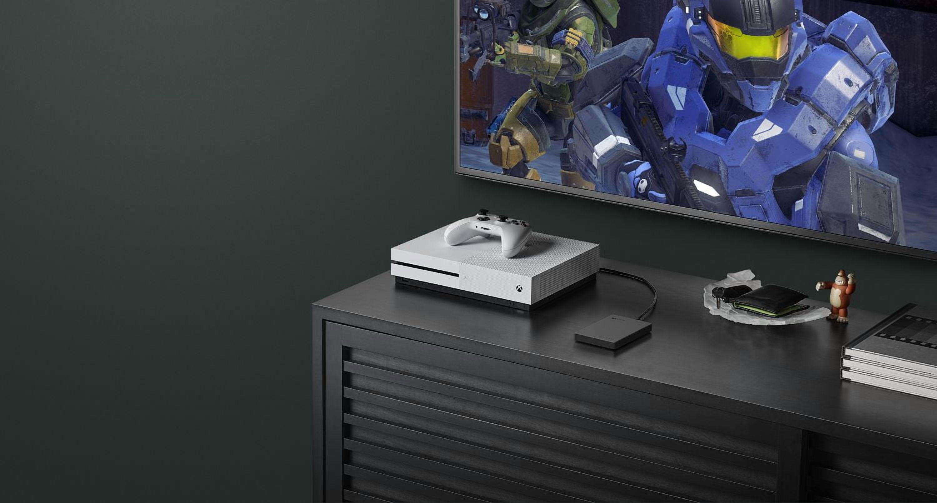 Seagate Game Drive for Xbox 2 To Disque dur externe portable - USB 3.0 Édition limitée Walmart Gris (STEA2000700)