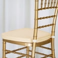 thumbnail image 3 of Balsa Circle Cushions for Chiavari Chairs - Ivory, 3 of 9