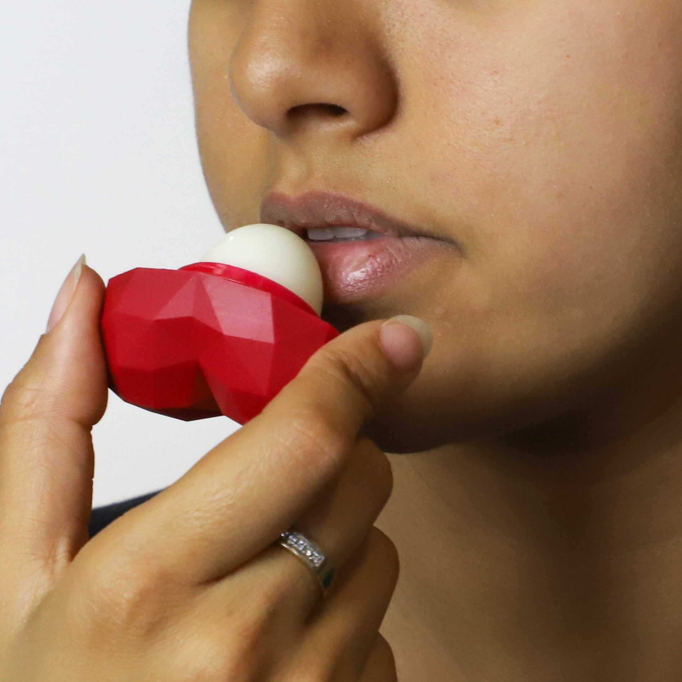Rebel's Refinery Natural Cinnamon Flavored Heart Lip Balm