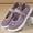 Purple, variant on IEMIEMIEM Orthopedic Shoes for Women Arch Support Tennis Shoes Lightweight Non Slip Slip on Hiking Shoes Mesh Stretch Soft 2026 New Orthopedic Shoes Beige 7.5 Wide