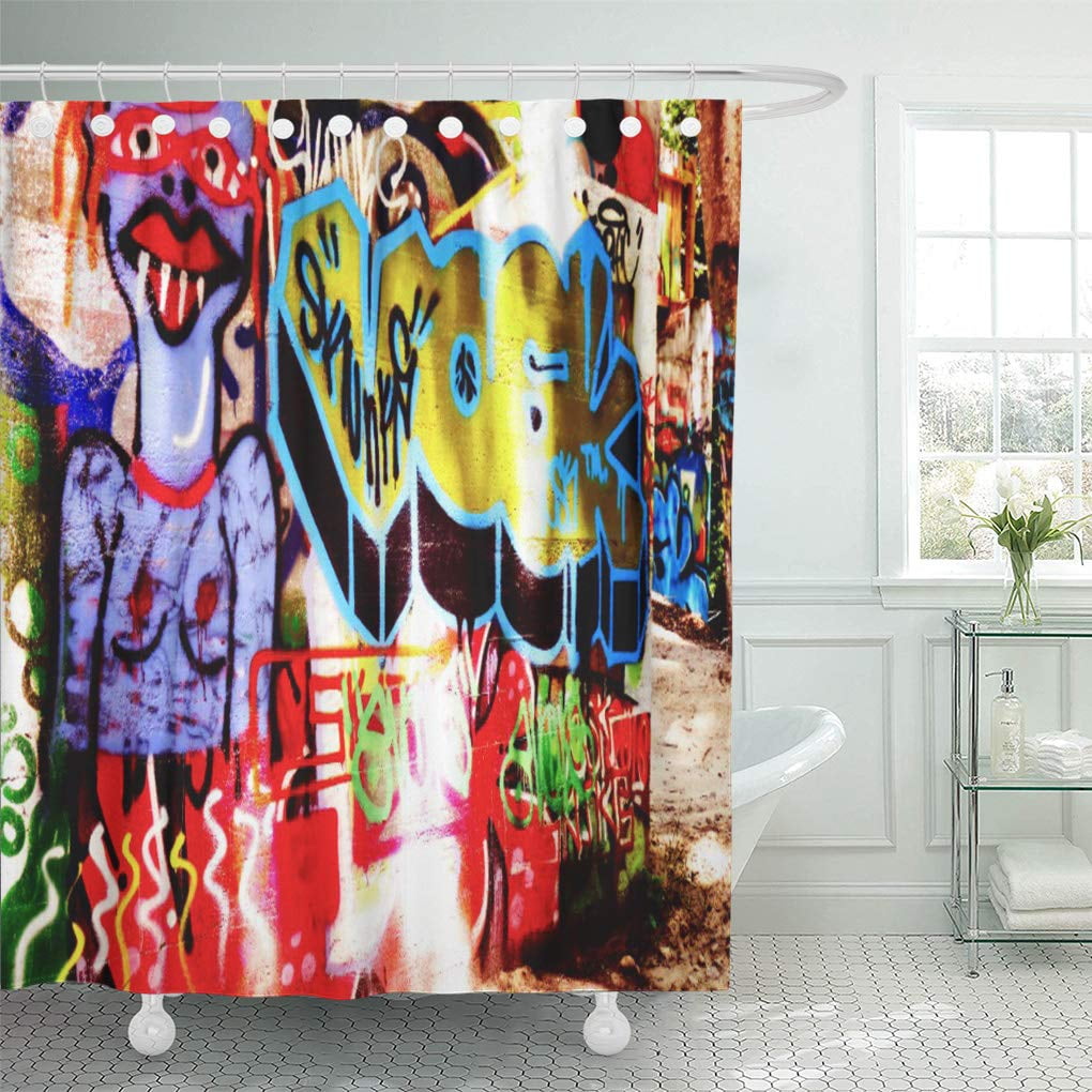 CYNLON Urban Colorful Graffiti Double Street Wall Spray Paint Hip