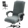 thumbnail image 5 of Office Chair Cover with Armrest Covers Stretch Desk Chair Cover Machine Washable Computer Office Chair Cover Easy to Install Office Chair Protector Cover Rotating Chair Covers for Office Home, 5 of 10