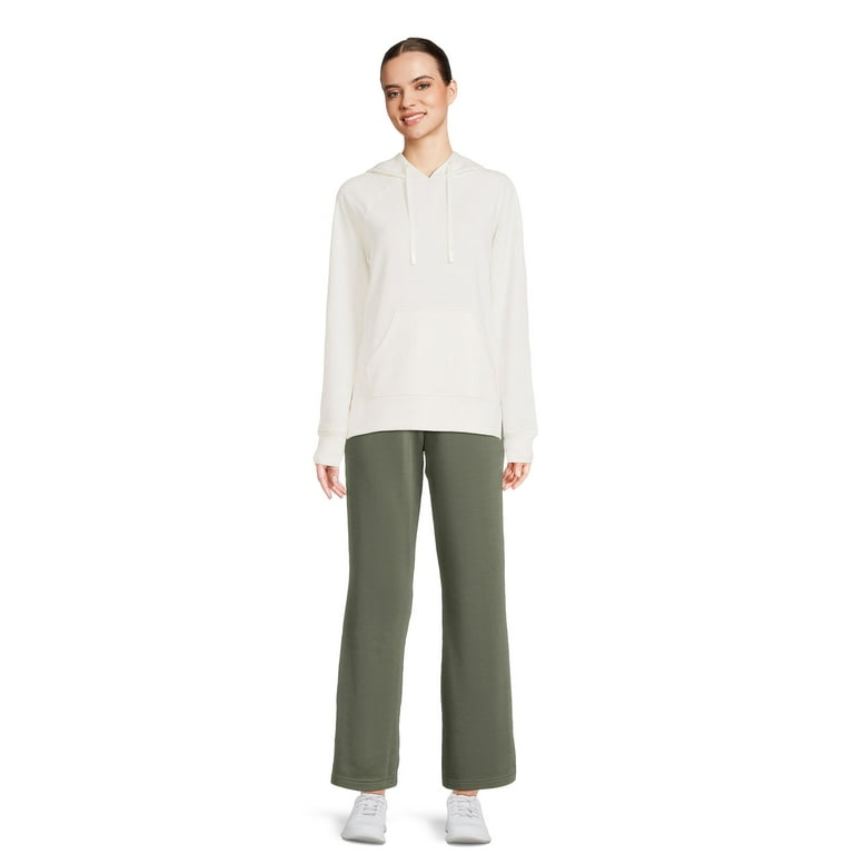 Athletic Works Women's Wide Leg Pants with Side Vents, Sizes Athletic Works Women's Wide Leg Pants with Side Vents, Sizes