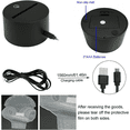 thumbnail image 5 of YSITIAN 3D Illusion Headphone Headset Night Light 7 Colors Changing Nightlight for Bedroom Smart Touch Sensor Optical Illusion Bedside Lamps Home Decoration Kids YT-14851, 5 of 6