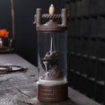 thumbnail image 4 of B Porta Incienso de CeráMica, Quemador de Incienso de Reflujo, Estatuilla, Soportes para Conos de Incienso, DecoracióN del Hogar, DecoracióN de Regalo, Adornos de Estatua, 4 of 5
