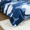 thumbnail image 2 of NTBED Navy Camouflage Bedding Set Colorful Twin Comforter Set for Kids Teens Bed in a Bag, 2 of 6