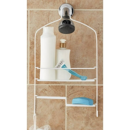 Mainstays Shower Caddy, White