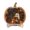 Style-B, variant on Halloween Cute Ghost Wooden Pumpkin Puzzle, 7.87 Inch Pumpkin Shaped Jigsaw with Display Stand for Adults Family Fall Tabletop Decor Gift