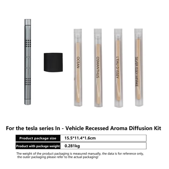 Car Air Freshener Is Suitable For Tesla Model 3Y S X Dashboard Perfume Fragrance Aromatherapy Diffuser Smell Smell 2024 2025 Accessories