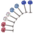 thumbnail image 5 of Pendientes de tachuelas de 8pcs Pendientes de cartílago Tragus Pendientes perforados Pendientes perforados, 5 of 5