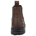 thumbnail image 3 of Die Hard Men's Nitro Brown Leather Composite Toe Chelsea Slip On Boot 12 M, 3 of 7