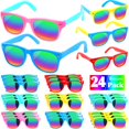 thumbnail image 1 of Gafas de Sol GLOCITI para Niños Paquete de 24 para Fiestas de Verano Edad 3-10, 1 of 7