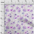 thumbnail image 1 of oneOone Cotton Cambric Fabric Watercolor Floral Print Fabric By Yard 56 Inch Wide, 1 of 4