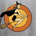 thumbnail image 3 of CafePress - Retro Witch Hoodie - Pullover Hoodie, Hooded Sweatshirt, 3 of 4