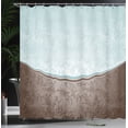 thumbnail image 3 of Ambesonne Vintage Shower Curtain, Victorian Motifs Baroque, 69"Wx84"L, Warm Taupe, 3 of 4