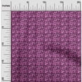 thumbnail image 2 of oneOone Cotton Flex Fuschia Pink Fabric Abstracts Craft Projects Decor Fabric Printed By The Yard 40 Inch Wide, 2 of 5