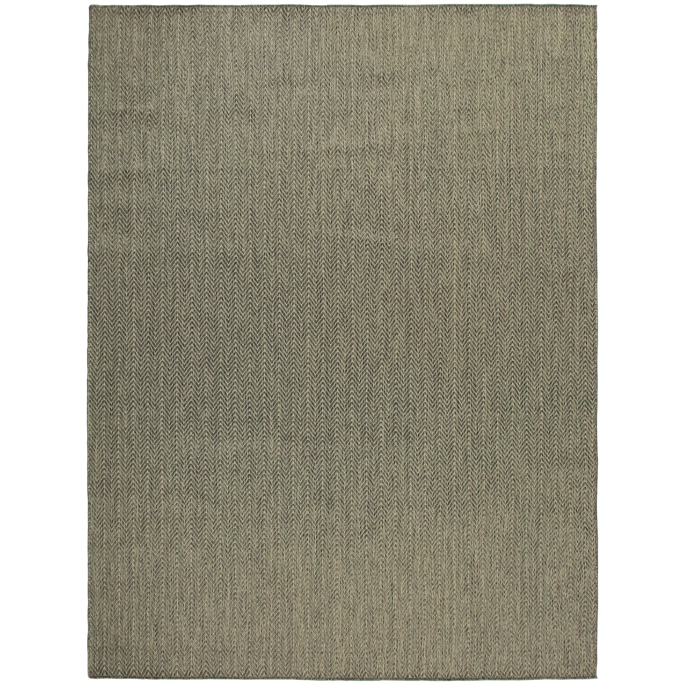 Nourison Horizon Indoor/Outdoor 8' x 10' Green Modern Rug
