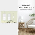 thumbnail image 5 of Hand Drawing Car Spring Grass Switch Cover Decorative Wall Plate 3-Gang 2-Decor 1-Toggle Standard Size, 5 of 5