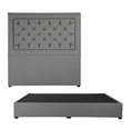 thumbnail image 1 of Box Base cama King Size + Cabecera Mary Gris, 1 of 6