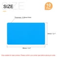 thumbnail image 2 of 10Pack Blank Cards 15mil Blank Credit Cards Plastic Cards Sky Blue, 2 of 6