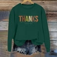 thumbnail image 2 of Women Sweatshirts Long Sleeve Sweatshirt for Womens Pullovers Green Women'S Crewneck Sweatshirts Fall Hiking Clothes for Women Clothes for Women, 2 of 3