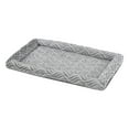 thumbnail image 3 of MidWest Homes for Pets QuiteTime Deluxe Wave Bolster Bed for Intermediate Dogs; Easily Machine Wash and Dry; Gray; 36"; 40236-WVGY, 3 of 7
