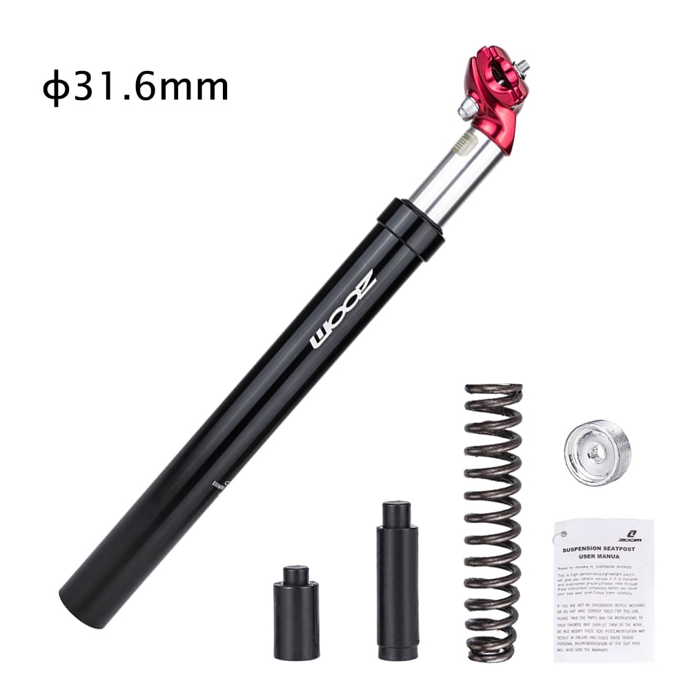 27.2 x 350mm 31.6x350mm Bicycle Suspension Seatpost MTB Mountain Bike Shock Absorber Seat Post Tube Walmart