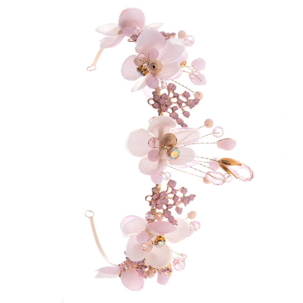 Women's Flower Hair Accessories Premium Material Handmade Hair Accessories  for Stage Performances Theme Parties 