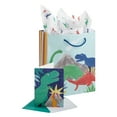 Way to Celebrate, Dinosaur Gift Bag Ensemble, Bag, Tissue, Card, All