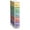 Pastel, variant on Sorbus Narrow 5-Drawer Dresser, Slim Fabric Storage Chest with Wood Top, Pastel Multi-Color
