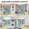 thumbnail image 5 of Blue Sage Green Boho Kitchen Curtains Window Panels, Vintage Ethnic Tribe Abstract Art Insulated Window Treatment Curtain, Grommet Curtains for Bedroom/Living Room/Bathroom, 2 Piece 52"Wx72"L, 5 of 8