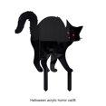 thumbnail image 2 of Bearachild Black Transform Yard In Haunted Haven With Cat Silhouette Yard Signs Silhouette Spooky Cat Kits de decoración para fiestas B, 2 of 6