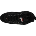 thumbnail image 4 of Fila Men's Disruptor Ii Black / White Red Ankle-High Walking - 9M, 4 of 5