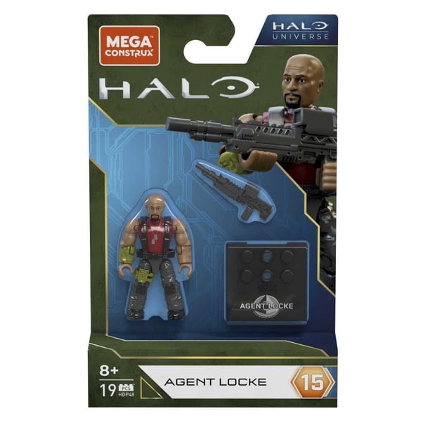 Figura Mega Construx Agente Locke Halo Universe
