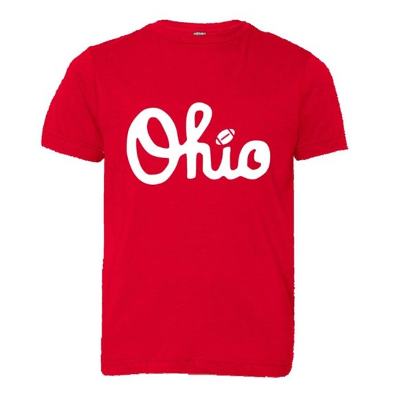 PleaseMeTees™ Youth Script Ohio Football TBDBITL Marching Band HQ Tee