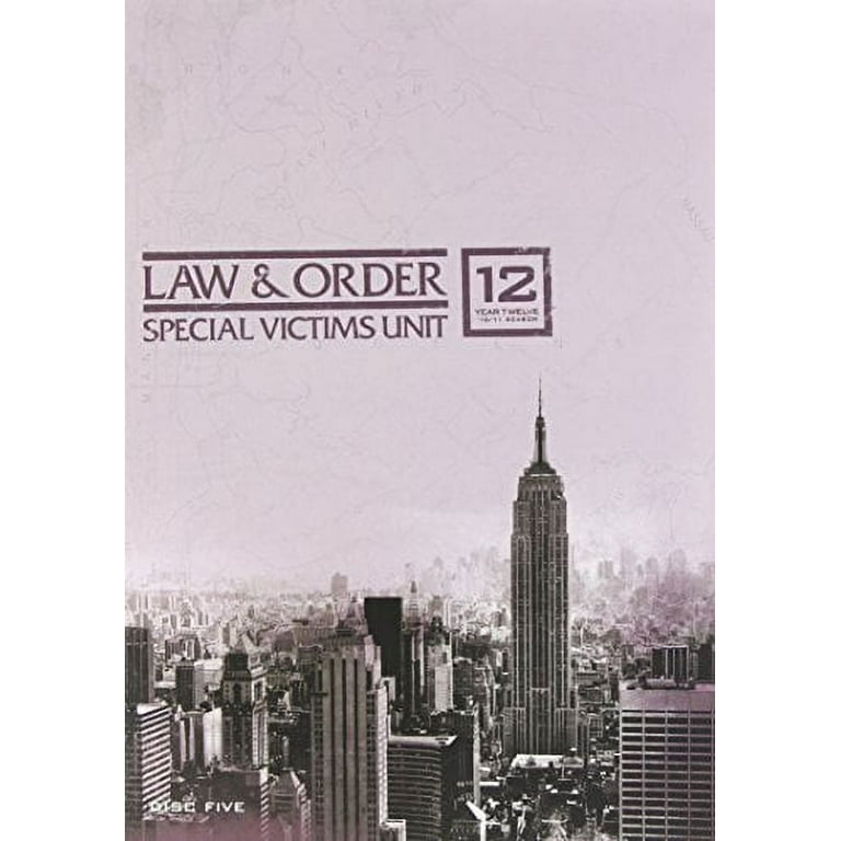 Law and Order - Special Victims Unit: Season 12 [DVD