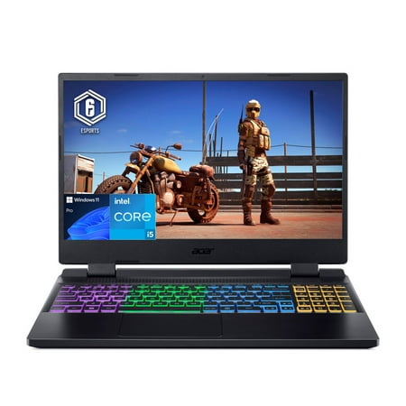 Acer Nitro 5 Gaming Laptop, 15.6" IPS FHD 144Hz, 12th Gen Intel 12-Core i5-12500H, GeForce RTX 4050, 32GB DDR5, 1TB PCIe SSD + 1TB HDD, Wi-Fi 6, Thunderbolt 4, 4-Zone RGB KB, Win 11 Pro