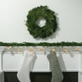 thumbnail image 3 of 6'L Sullivans Lush Cypress & Berry Garland, Green Christmas Garland, 3 of 5