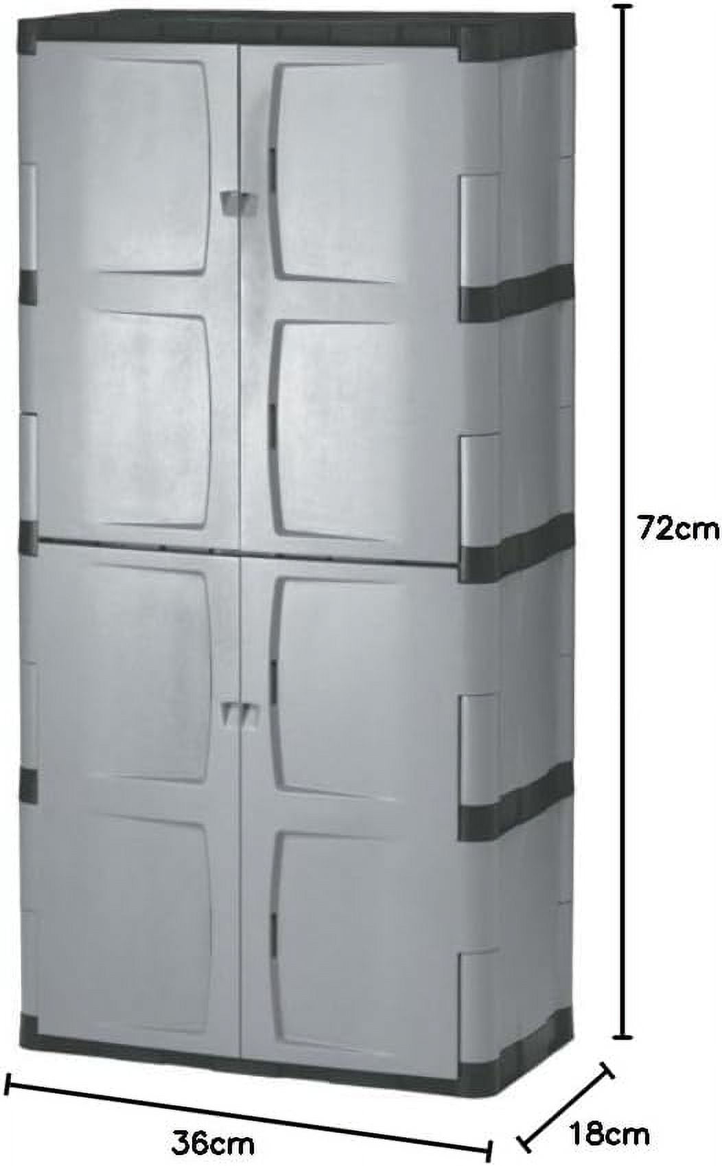 Black & Decker Hard Plastic Double Door Storage