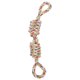 thumbnail image 5 of Juguete para perros grandes con diseño de cuerda tejida, juguete para morder, juguete para tirar de interior, juguete para regalo, 5 of 6