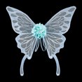 thumbnail image 2 of Diconna Ailes de Papillon Légères pour Adultes et Enfants, Décoration Florale, Costumes d'Ailes de Fée, Accessoires et Accessoires pour Fête et Jeu de Rôle, 2 of 8